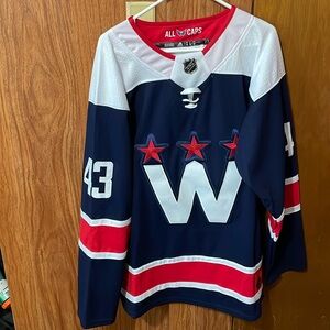 XL TOM WILSON WASHINGTON CAPITALS JERSEY